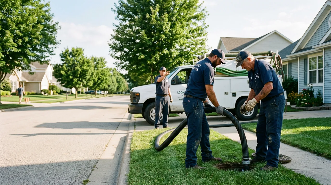Septic Tank Cleaning in Washingtonville, PA